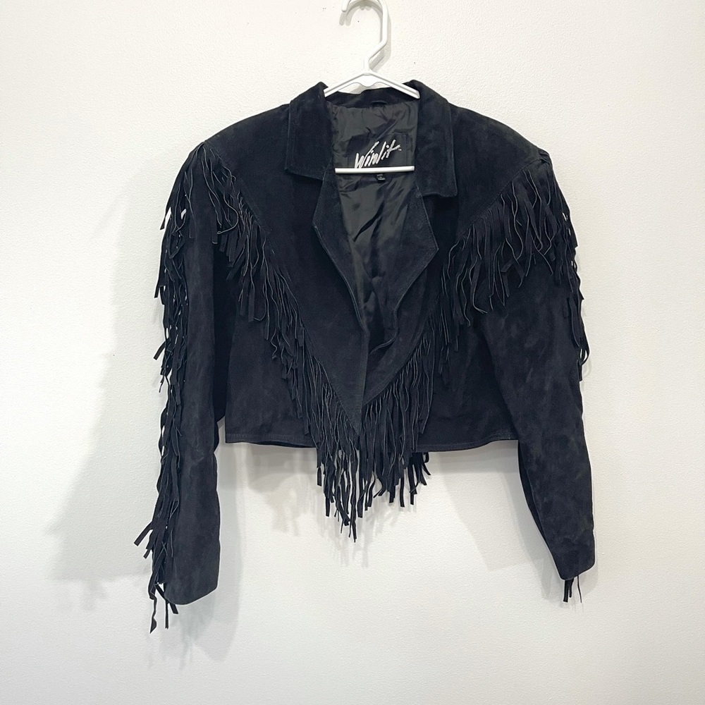 Vintage Winlit Fringe jacket